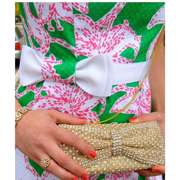 NEW $228 LILLY PULITZER Amberly Twinkle Floral Pink Pattern Strapless Dress Sz 2 - Picture 16 of 16